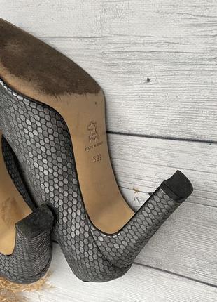 Шикарные итальянские туфли florentine кожа  39 размер по стельке 25 см5 фото