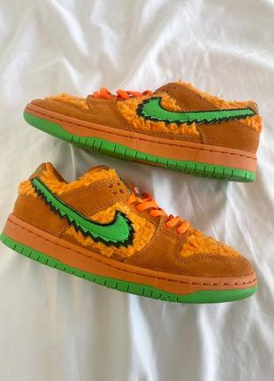 Новые кроссовки nike sb dunk low grateful dead bears / найк данк / демисезонные / мужские, женские, детские / весна, лето, осень6 фото