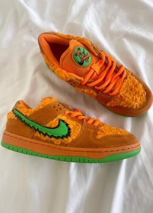 Новые кроссовки nike sb dunk low grateful dead bears / найк данк / демисезонные / мужские, женские, детские / весна, лето, осень2 фото