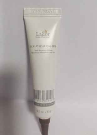 La'dor scalp scaling spa hair ampoule сироватка-пілінг для шкіри голови.