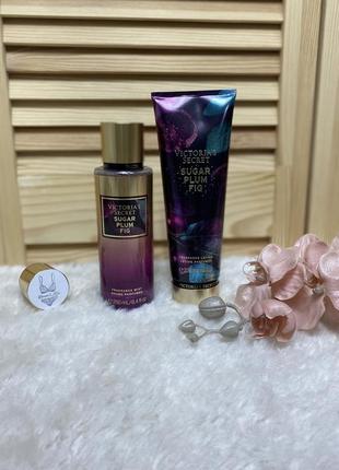 Мист виктория сикрет sugar plum fig - сладкая слива и инжир victoria's secret оригинал4 фото