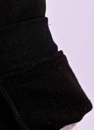 Теплые мужские спортивные штаны флис зауженные4 фото