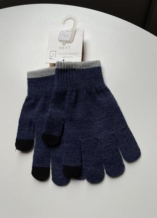 Рукавиці next некст на 6-9 років (116-134см) перчатки, варежки5 фото