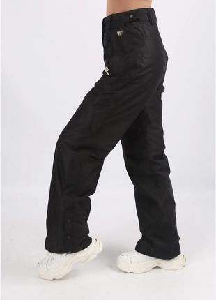 Новые лыжные брюки,no fear,размер s,черные