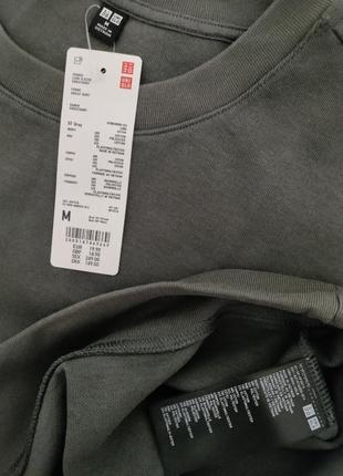 Свитшот, лонгслив uniqlo, р. м 4