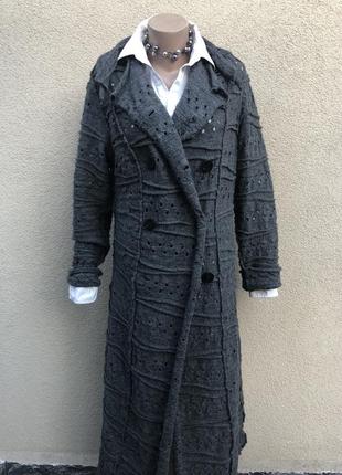 Шерсть100%,пальто,,a-z germany,этно бохо стиль,премиум бренд,германия