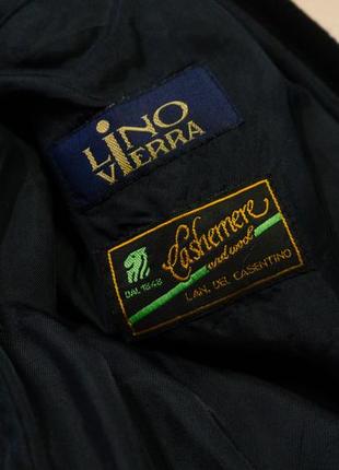 Шерстяное винтажное пальто lino vierra италия9 фото