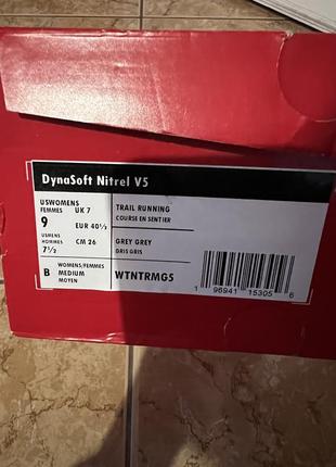 Кроссовки new balance dynasoft nitrel v5 trail running wo grey/purple2 фото