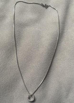 Подвеска цепочка с кулончиком бижутерия