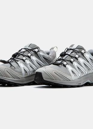 Чоловічі кросівки salomon xt-quest silver grey 444 фото