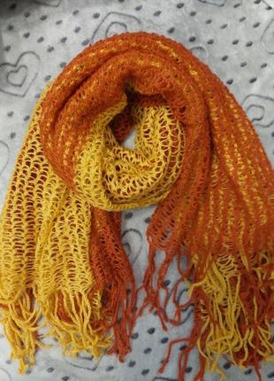 Ажурний шарф і снуд2 фото