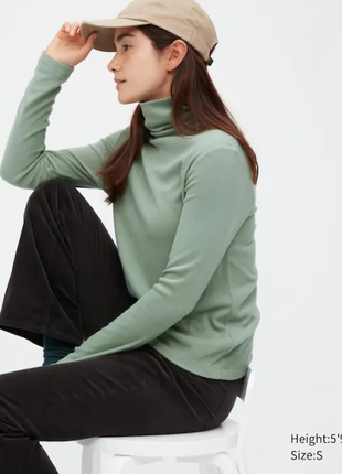 Термогольф флісовий uniqlo heattech thermal top розмір l