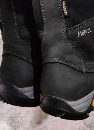 Ботинки meindl gore-tex оригинал кожаные зимние черные меиндл термо5 фото