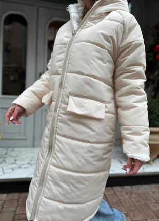 Жіноча тепла зимова куртка пальто шубка тедді,женское тёплое зимнее пальто шубка тедди7 фото