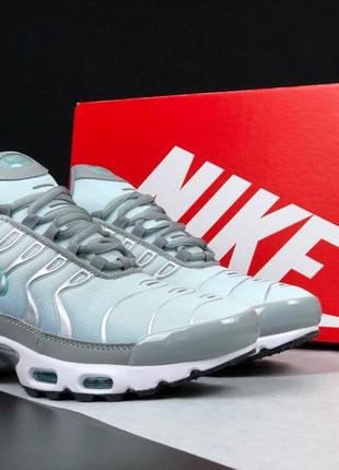 Кросівки nike air max tn   матеріал: прес шкіра, щільна сітка, підошва пінка на повітряних подушках6 фото