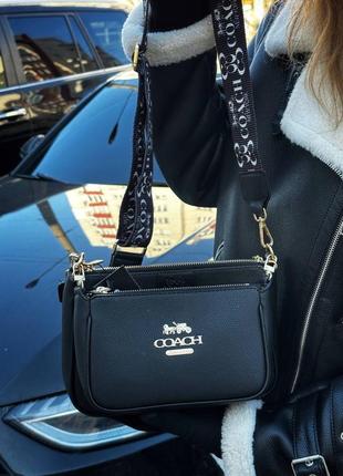 Coach multi black