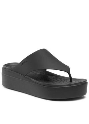 Женские в ́ Вьетнамки crocs brooklyn flip w7, w8, w9 крокс оригинал!2 фото