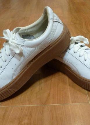 Оригінальні жіночі кросівки puma basket