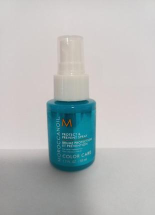 Moroccanoil protect &amp; prevent spray спрей для збереження кольору.