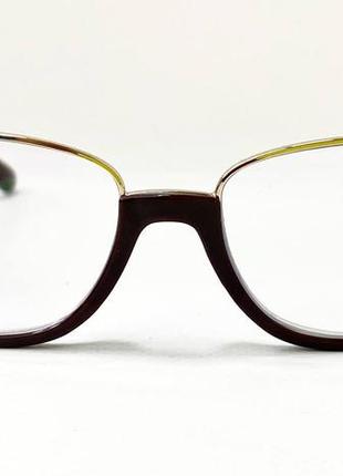 Очки женские для зрения с флекс дужками4 фото