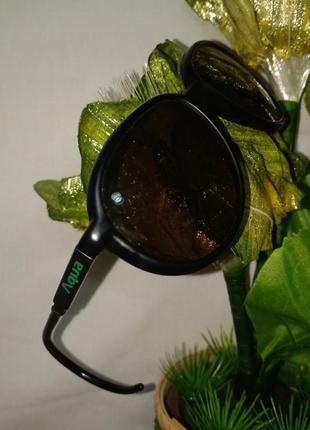 Очки aqua солнцезащитные винтажные с круглыми дужками