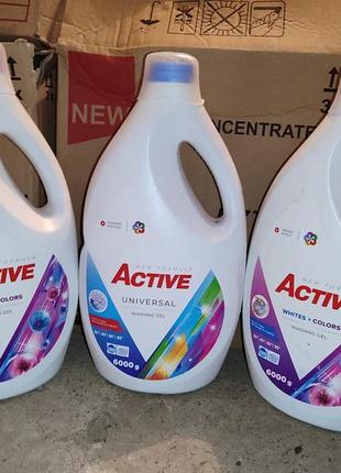 Пральний порошок active 10 кг та 5 кг. гель актів. коколіно