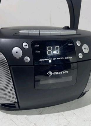 Харпер cd бумбокс auna (модель 10035462) cd bт usb aux bluetooth fm-радио тюнером