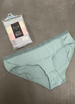 Комплект 4шт трусики хипстеры микрофибра primark microfibre hipster трусы приммарк