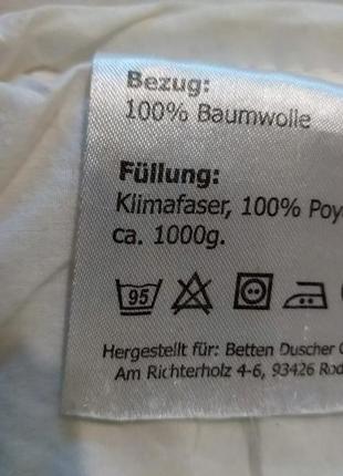 Одеяло антиаллергенное облегченное 130х185 хлопок., нитевичка6 фото