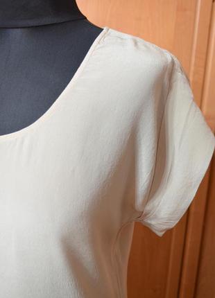 Базова шовкова блуза, топ hallhuber6 фото