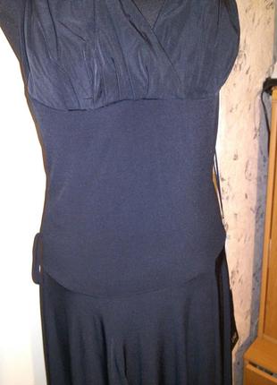 Новое,коктейльное,трикотажное,стрейч,асимметричное платье с сеточкой и пайетками, кипр5 фото