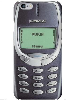 Чохол силіконовий бампер fts для apple iphone 6/6s з дизайном нокіа