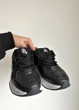 Кроссовки nike m2k black1 фото