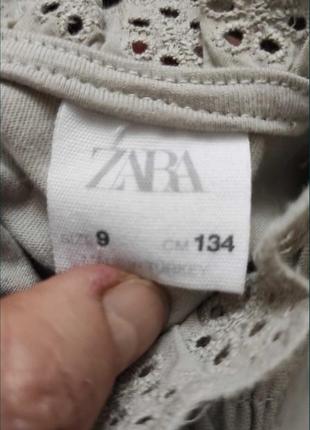 Нарядная блузка zara, на рост 1343 фото