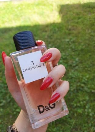 Dolce&gabbana 3 l'imperatrice туалетна вода 100 ml парфуми жіночі дольче габбана парфуми імператриця d&g