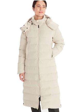 Новое длинное пуховое пальто marmot 800flp (оригинал) зимняя куртка парка пуховик add woolrich