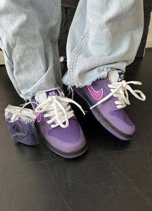 Nike sb dunk low “ihr lobster” premium 💜9 фото