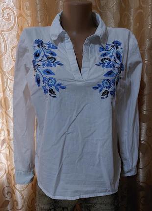💙💙💙біла жіноча блузка, сорочка з вишивкою atmosphere💙💙💙2 фото
