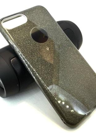 Чехол для iphone 7, 8 plus накладка бампер противоударный силиконовый remax glitter