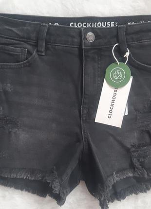 Джинсовые шорты clockhouse 40р.