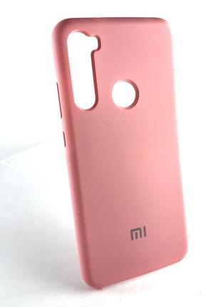 Чохол для xiaomi redmi note 8 накладка на бампер протиударний silicone cover