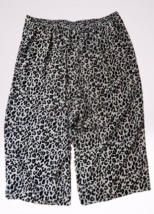 💛💛💛красивые женские леопардовые укороченные брюки, штаны, кюлоты george💛💛💛2 фото