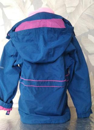 Детская демисезонная плащевка куртка ветровка 5-6 лет, 110-116 см4 фото
