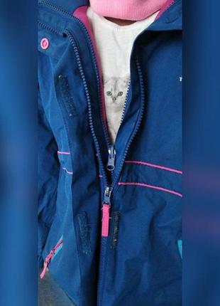 Детская демисезонная плащевка куртка ветровка 5-6 лет, 110-116 см2 фото