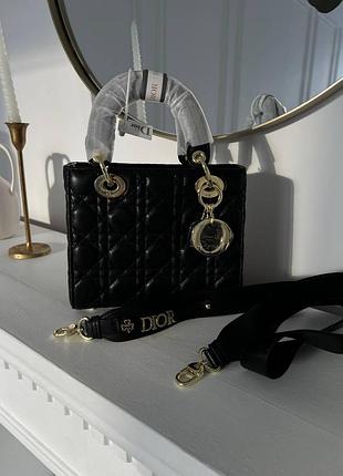 👜 dior lady d-lite black 5