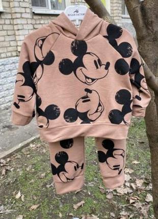 Костюм мики коричневый