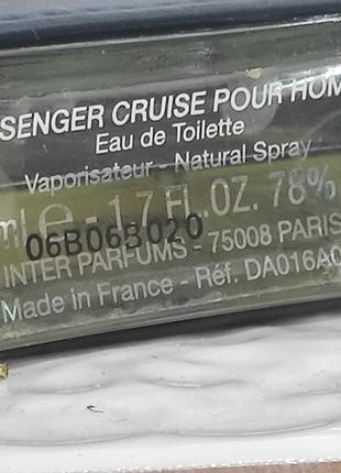 Мужской парфюм dupont passenger cruise pour homme5 фото