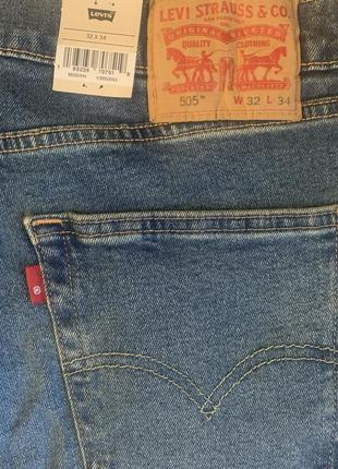 Джинсы levi’s 505 32/344 фото