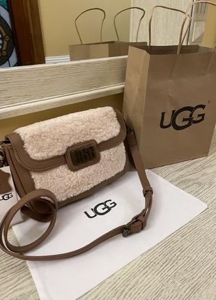 Жіноча сумка ugg нова плюшева teddy