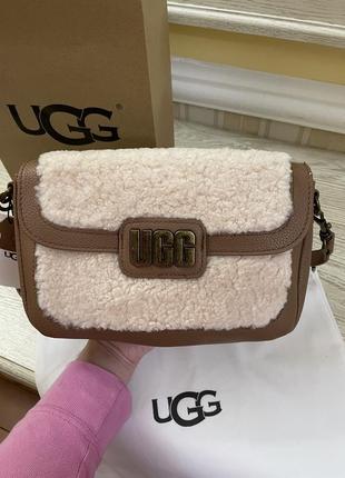 Женская сумка ugg новая плюшевая teddy9 фото
